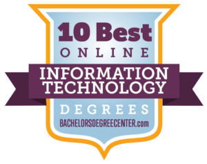 Top 10 Best Online Information Technology Degrees | BachelorsDegreeCenter.com, 2019.