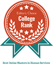 Regent University ranked #6 of the 20 best online masters in human services degree programs | CollegeRank.net