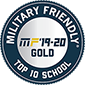 Regent University is a Top 10 Military Friendly School | Military Friendly® 2019-20 Gold.