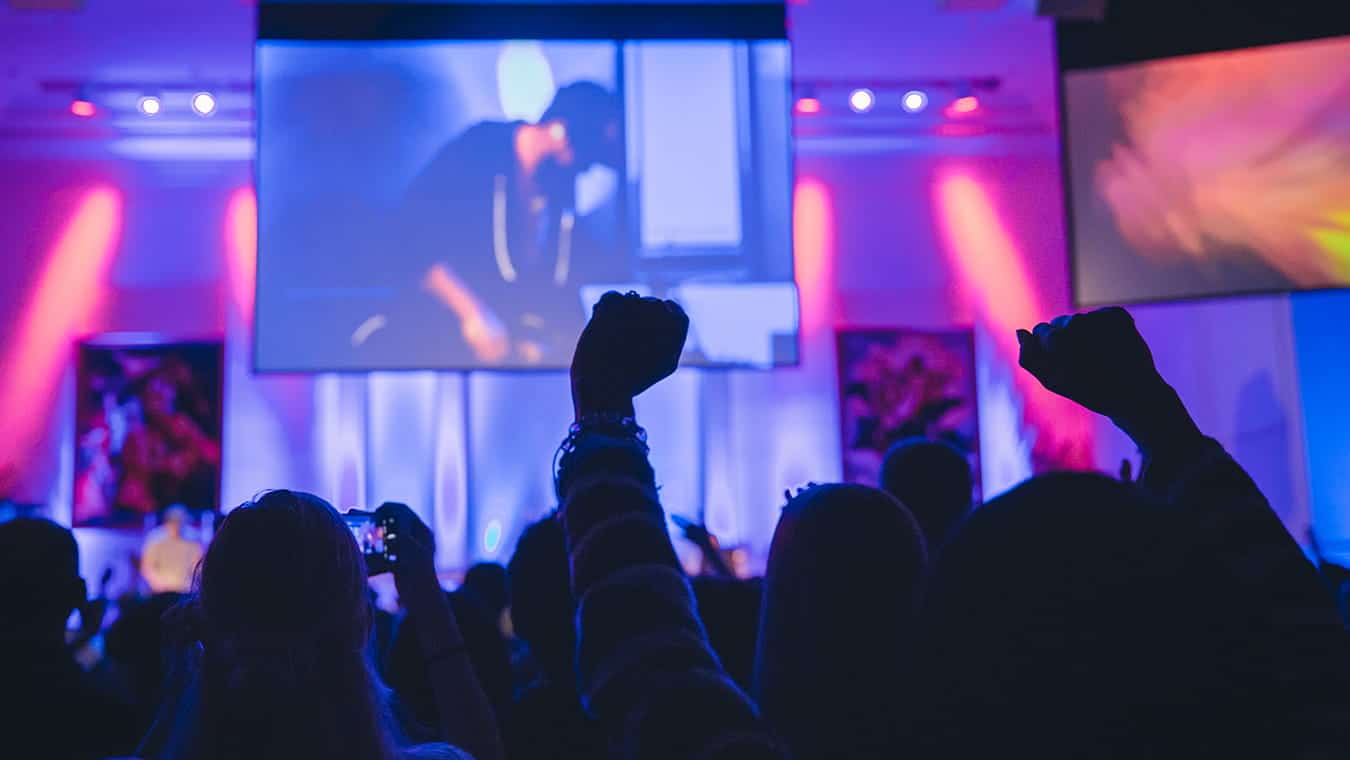 An event at the chapel: A Worship and Media certificate program is offered by Regent University.