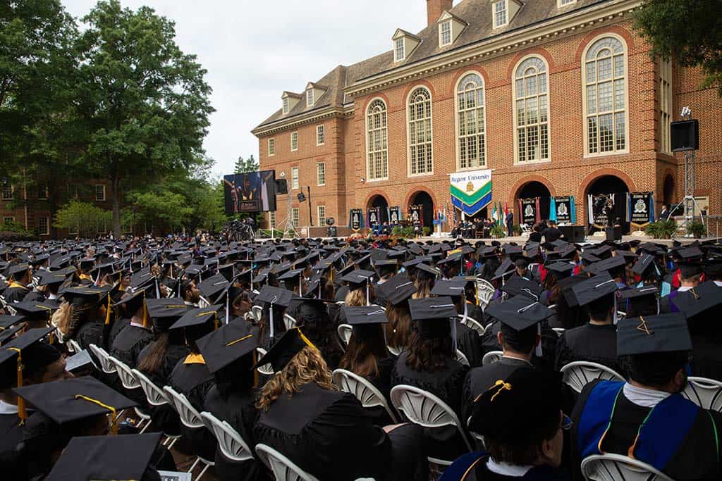 Regent University's Largest Graduating Class Commissioned at 2019