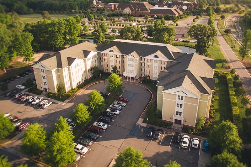 The Commons, Regent University's student housing facility.