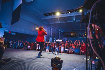 Night of Worship at Regent, a premier Christian college located in Virginia Beach.