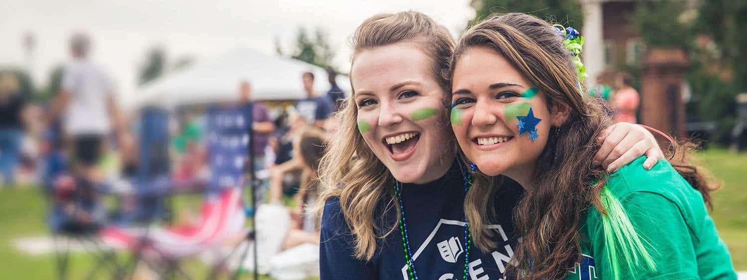 Students during an event at Regent, a Christian college in Virginia Beach.