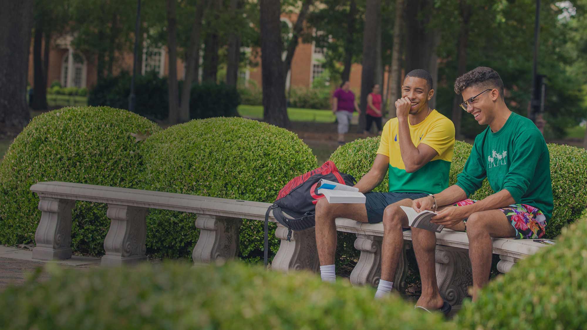 Students at Regent, a university in Virginia Beach with an early college program.