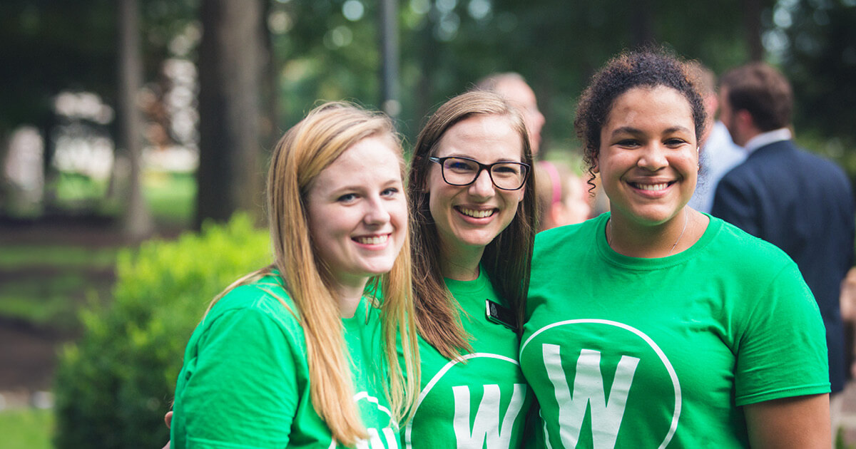 First Year Orientation - Welcome Week at Regent University