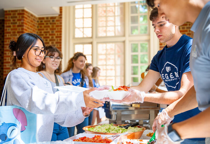 First Year Orientation - Welcome Week at Regent University